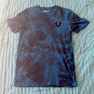 Blue Buddha dye True Religion shirt